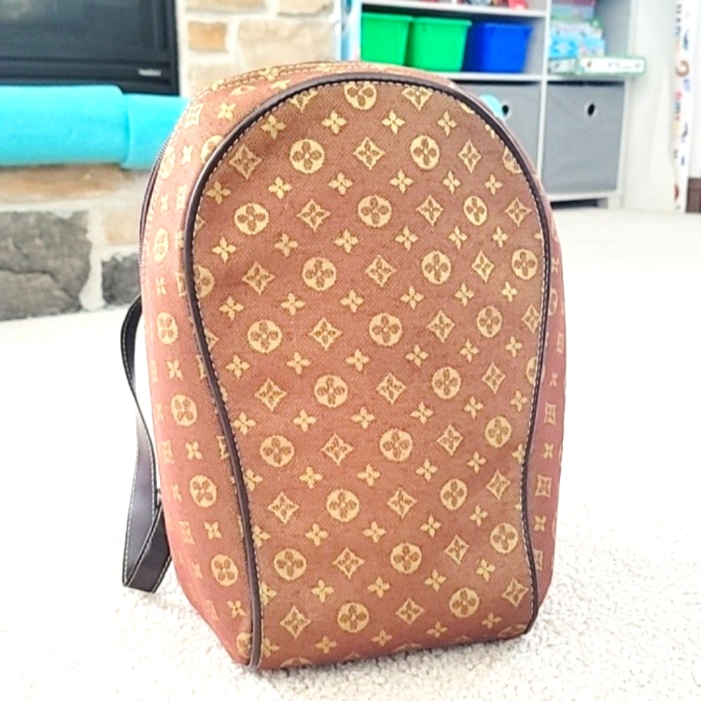 Monogram Eclipse Backpack Brown / Tan / Gold Silv… - image 1